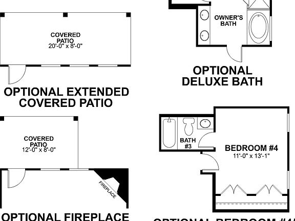 Barton II First Floor Options