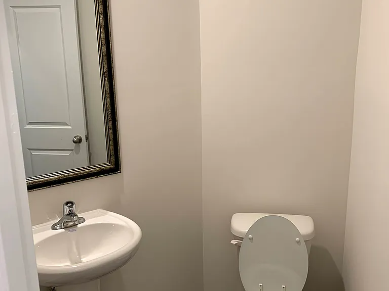 Half bath downstairs