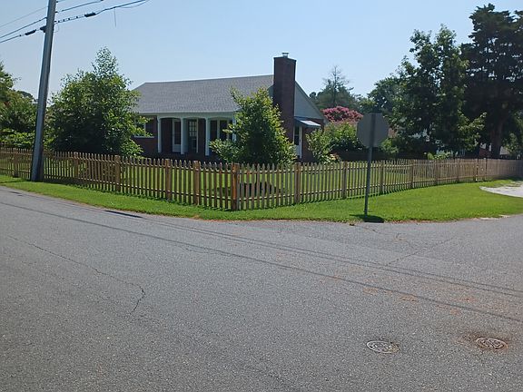 Corner lot in quiet neighborhood.
