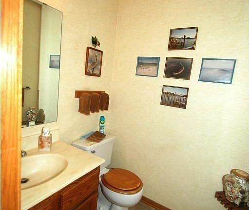Half bath on main floor