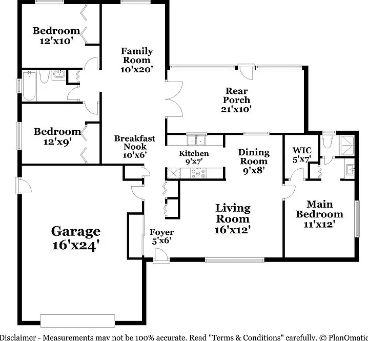 3 bed, 2.0 bath, 1606 sqft, $3,720 — Photo 2