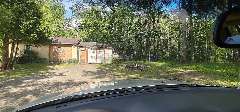 Part of the block house that