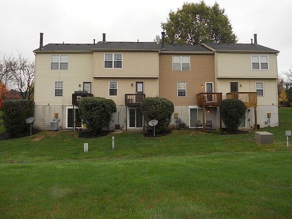 Back of the Townhome