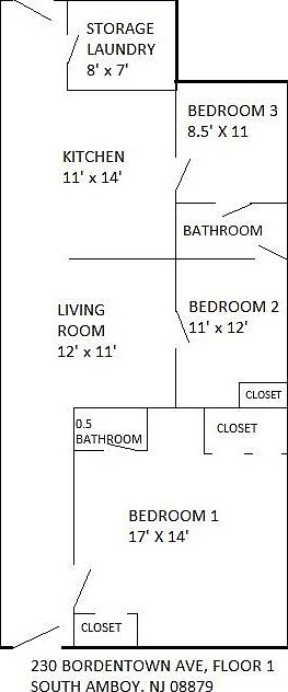 2nd image of 230 Bordentown Ave #1