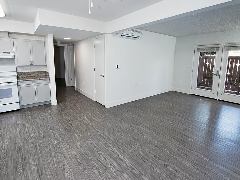 Open-concept living with natural light.