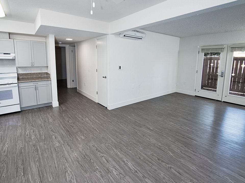 Open-concept living with natural light.