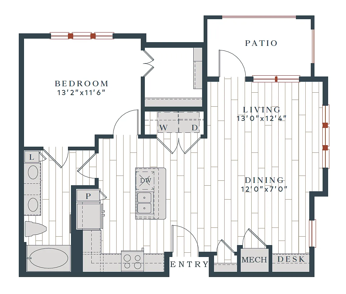 Floor plan A4-842