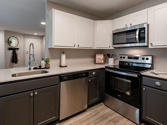 Enjoy newly renovated apartment homes with stainless steel appliances.