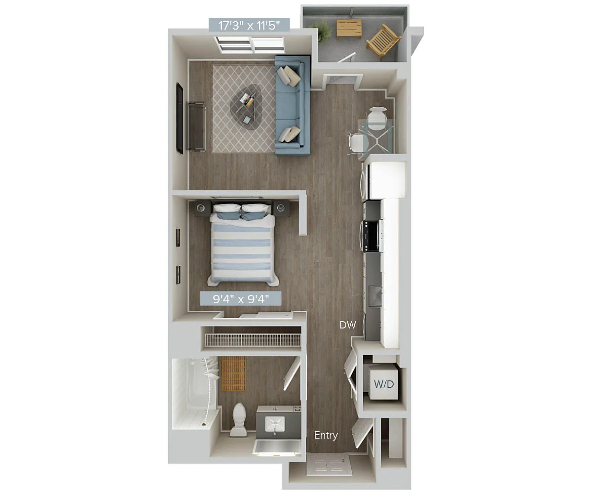 Floor plan S1U-564