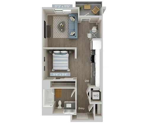 Floor plan S1U-564