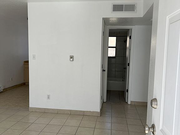 View from door way