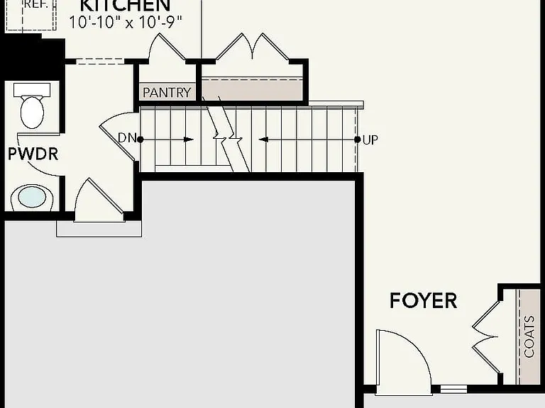Ohana Homes JR01 - Floor Plan First Floor