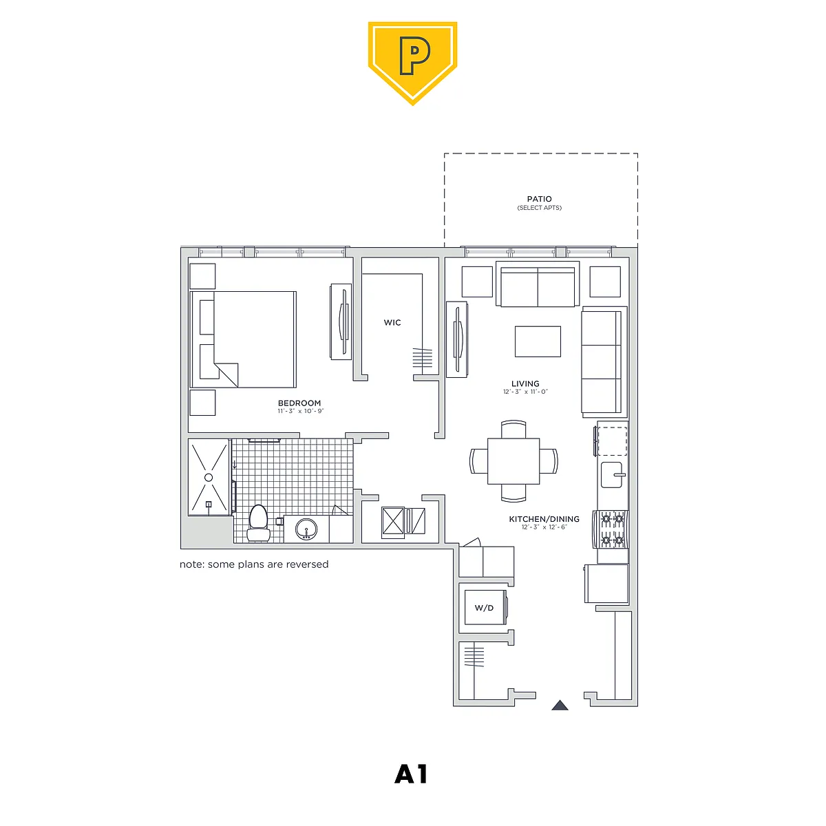 Floor plan A1