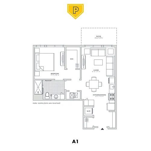 Floor plan A1