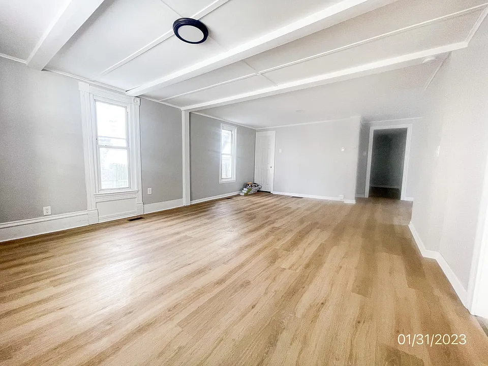 Living room from front door