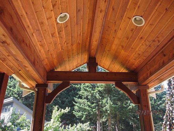 Woodwork Outside Front Door