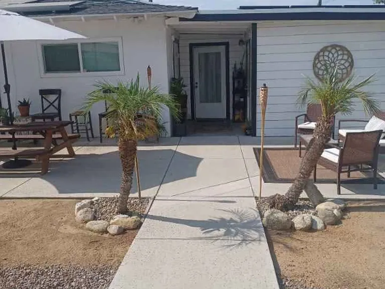 Back patio