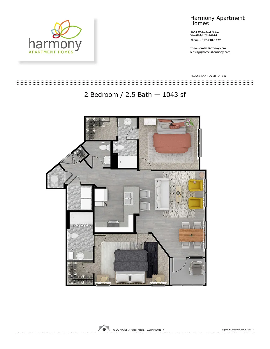 Floor plan Overture A 2.2