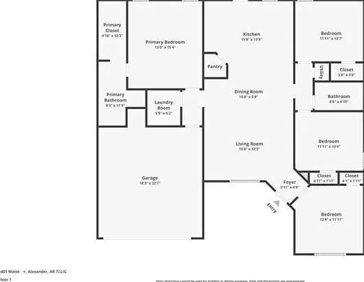 4 bed, 2.0 bath, 1633 sqft, $1,855 — Photo 2