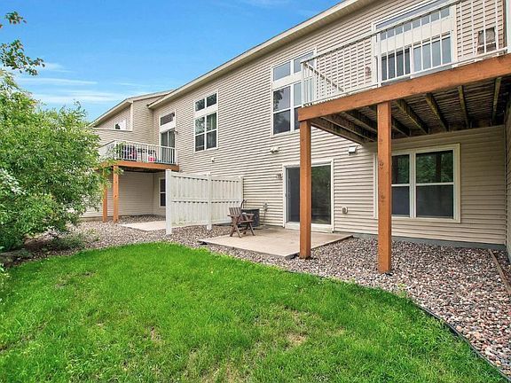 backyard patio and balcony