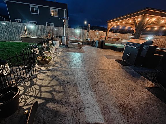 Backyard night