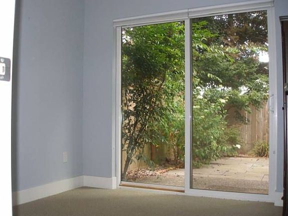 Lower bedroom and patio