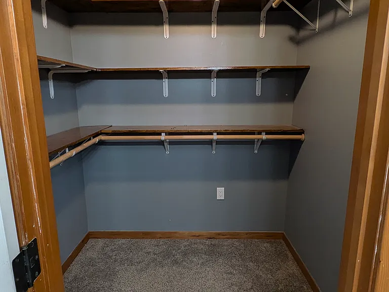Walk in closet Master bedroom