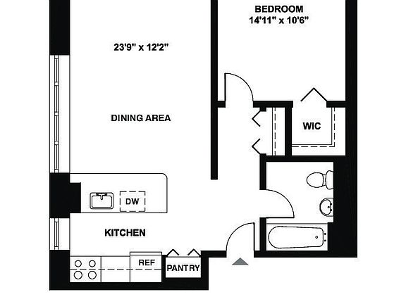 2nd image of 245 E 124th St #108D