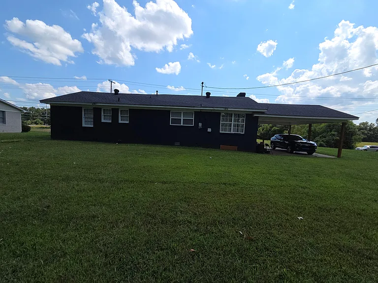 Back of the property.