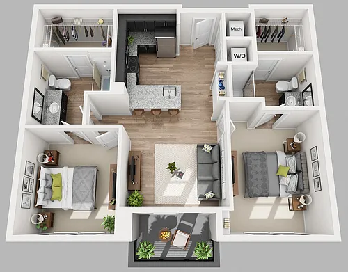 Floor plan The Rob Roy