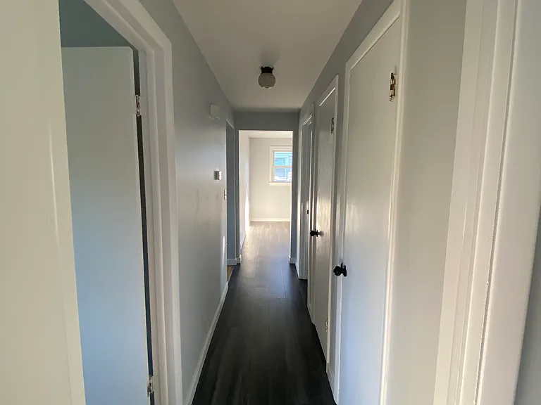 Hallway from back bedroom