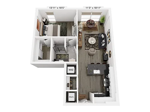 Floor plan A14