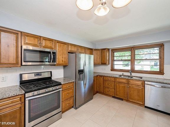 Kitchen with top of the line appliances