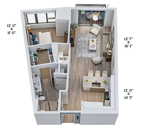 Floor plan B11