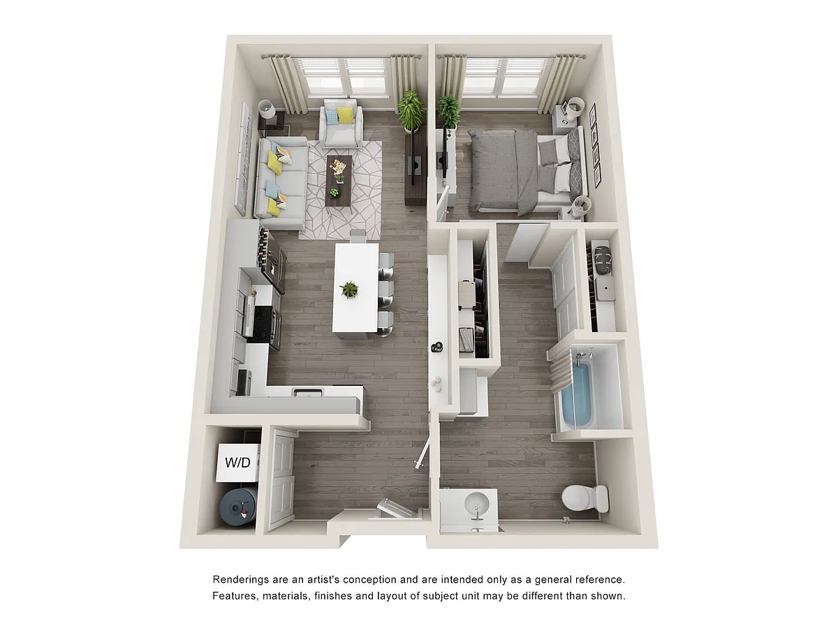 Floor plan 1A ADA