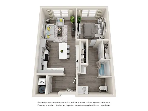 Floor plan 1A ADA