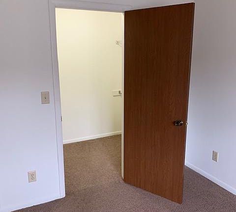 Walk in closet in bedroom