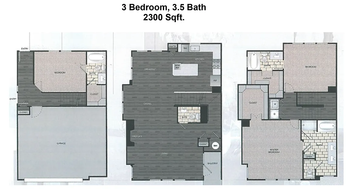 Floor plan TH2