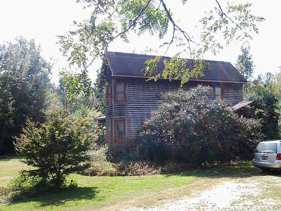 north side from the driveway