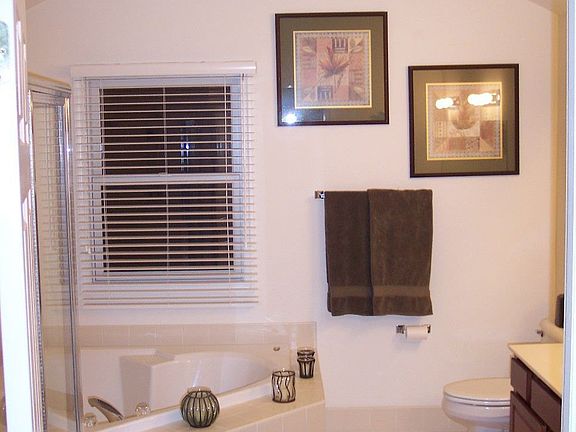 Master Bath.  Vaulted ceilings.  Double vanity.  Separate shower and bath.