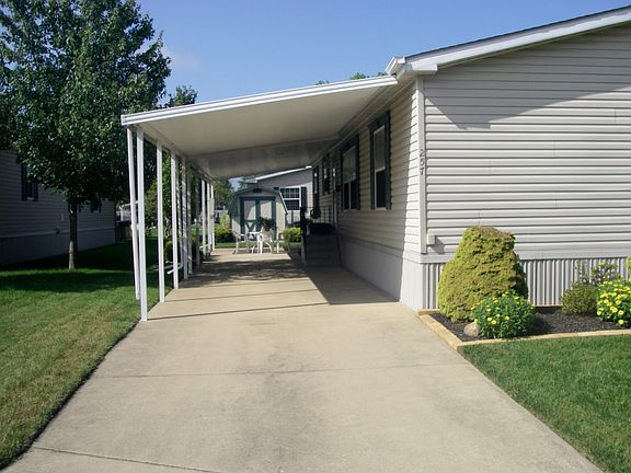 Full Awning with Leaf Guard 
