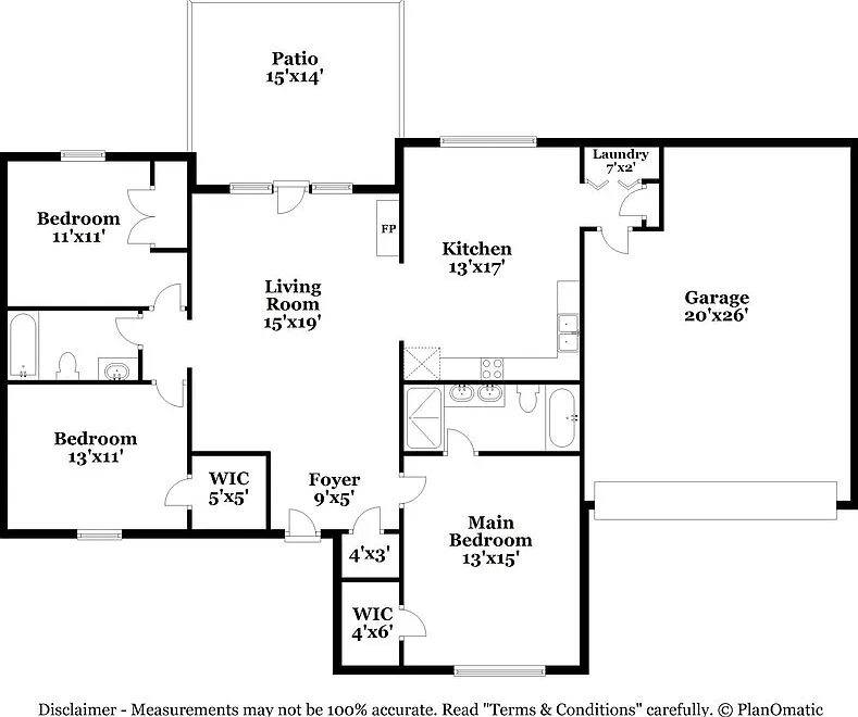 3 bed, 2.0 bath, 1508 sqft, $1,940 — Photo 2