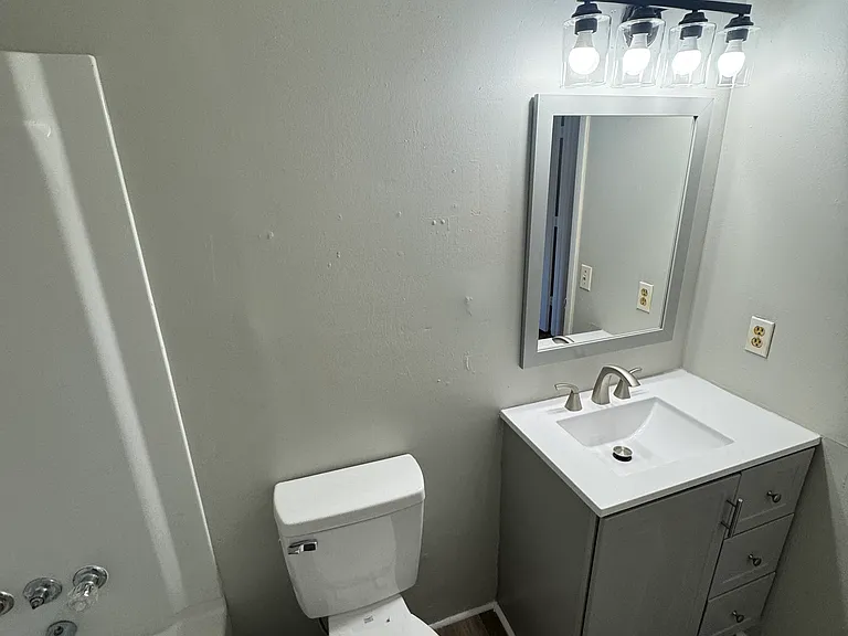Newly updated bathroom