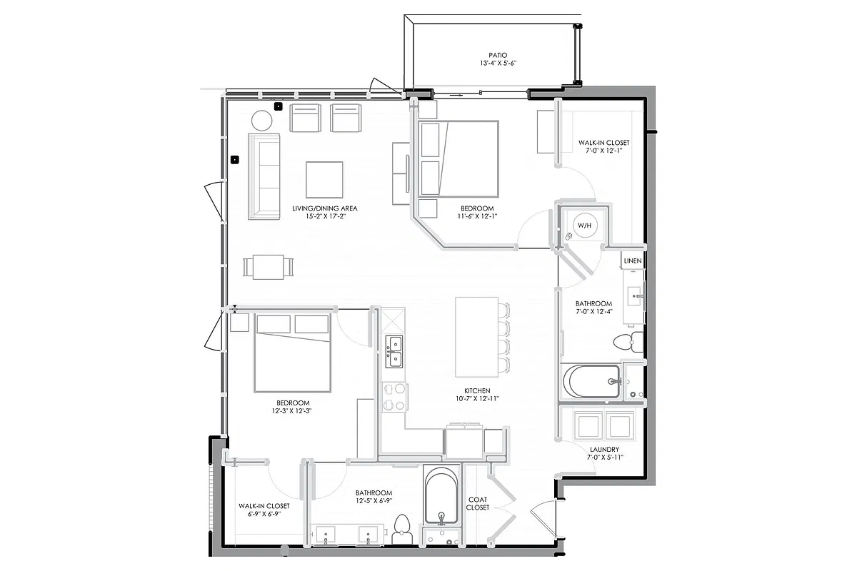 Floor plan Ruby