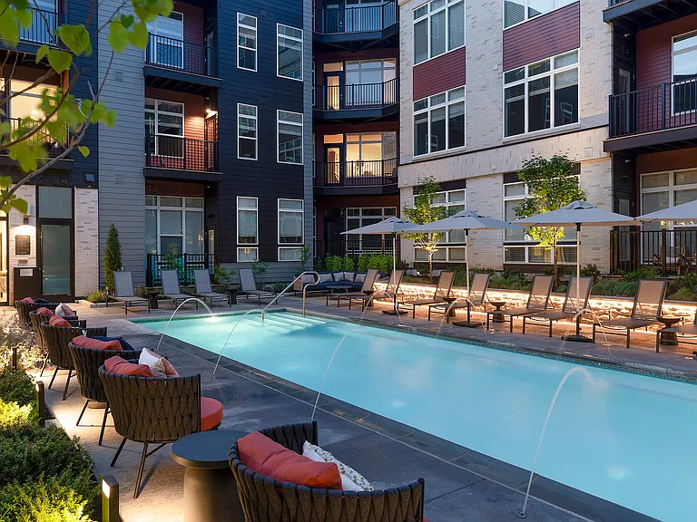 Luxury Pool and Lounge Deck