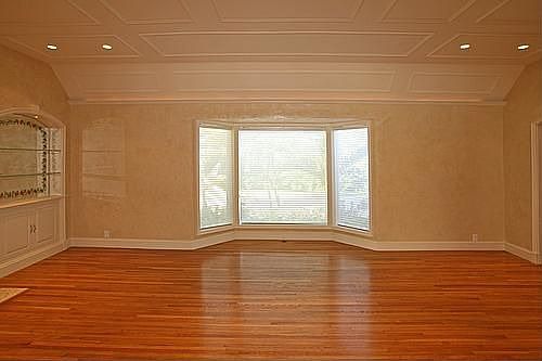 spacious formal living room