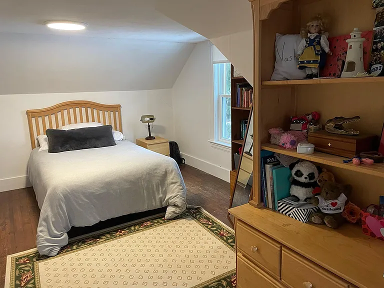 Attic room (furniture for illustration purpose)