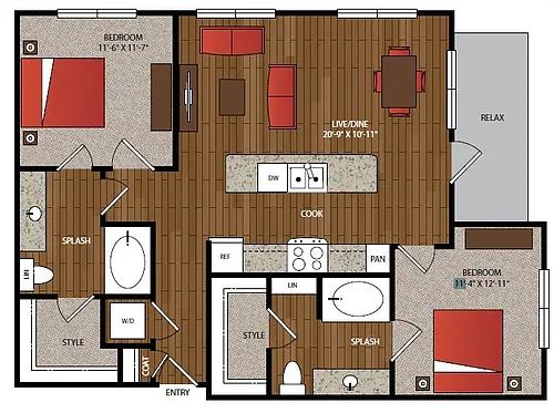 Floor plan B24