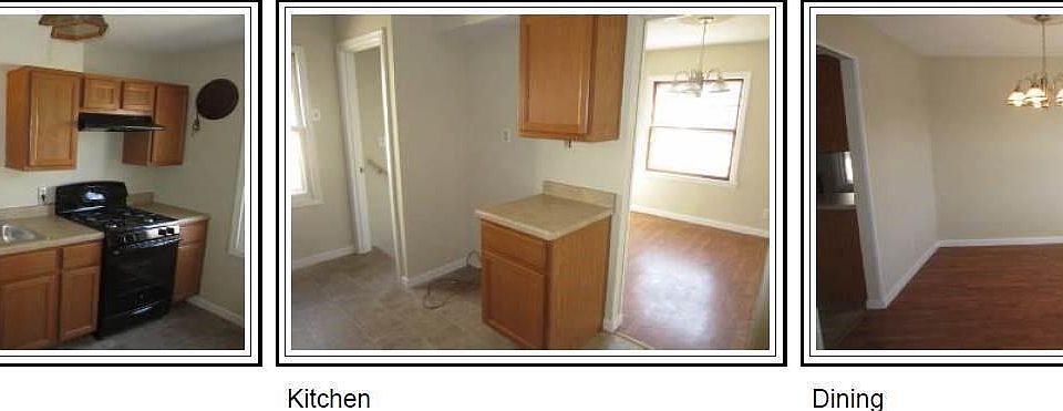 Kitchen and dining room, a stainless steel refrigerator has