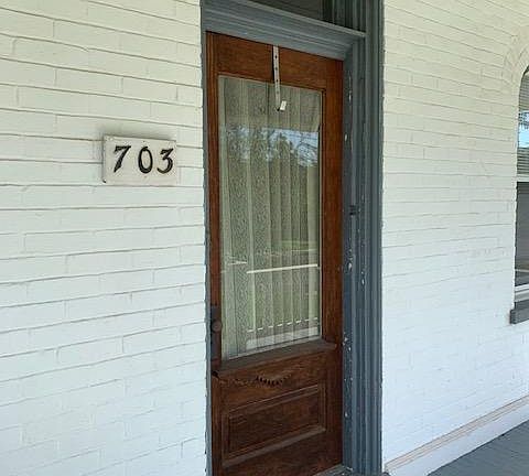 Front entrance